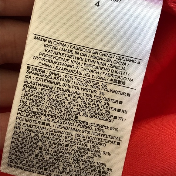 NWT Banana Republic Orange size 4 midi summer dress - Picture 3 of 7